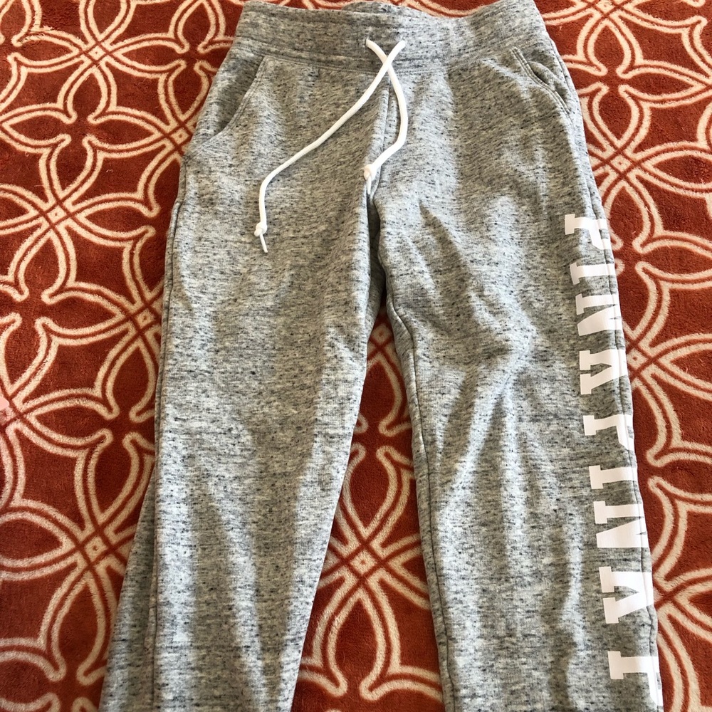 VS PINK grey sweatpants